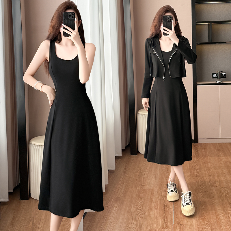 plus-size-two-piece-a-line-dress-with-long-sleeves-and-two-ways-to-wear_1 Plus Size Two-Piece A-Line Dress with Long Sleeves and Two Ways to Wear