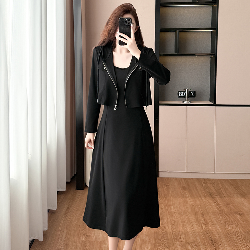 plus-size-two-piece-a-line-dress-with-long-sleeves-and-two-ways-to-wear_3 Plus Size Two-Piece A-Line Dress with Long Sleeves and Two Ways to Wear