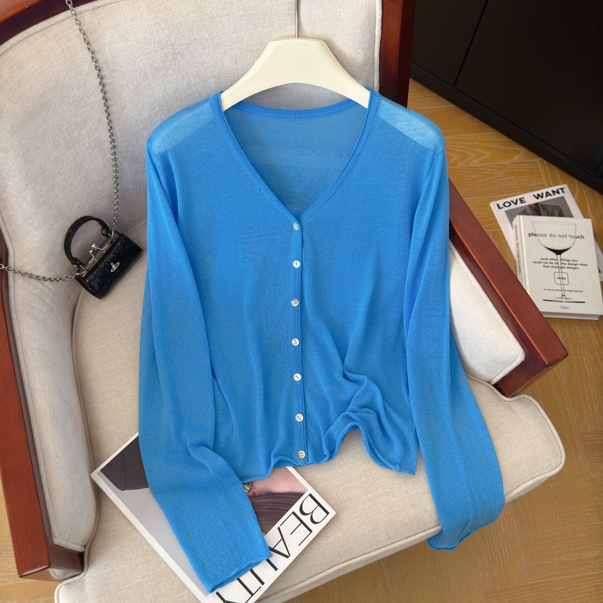 womens-lightweight-knit-cardigan-summer-sun-protection-long-sleeve-loose-fit Women's Lightweight Knit Cardigan Summer Sun Protection Long Sleeve Loose Fit
